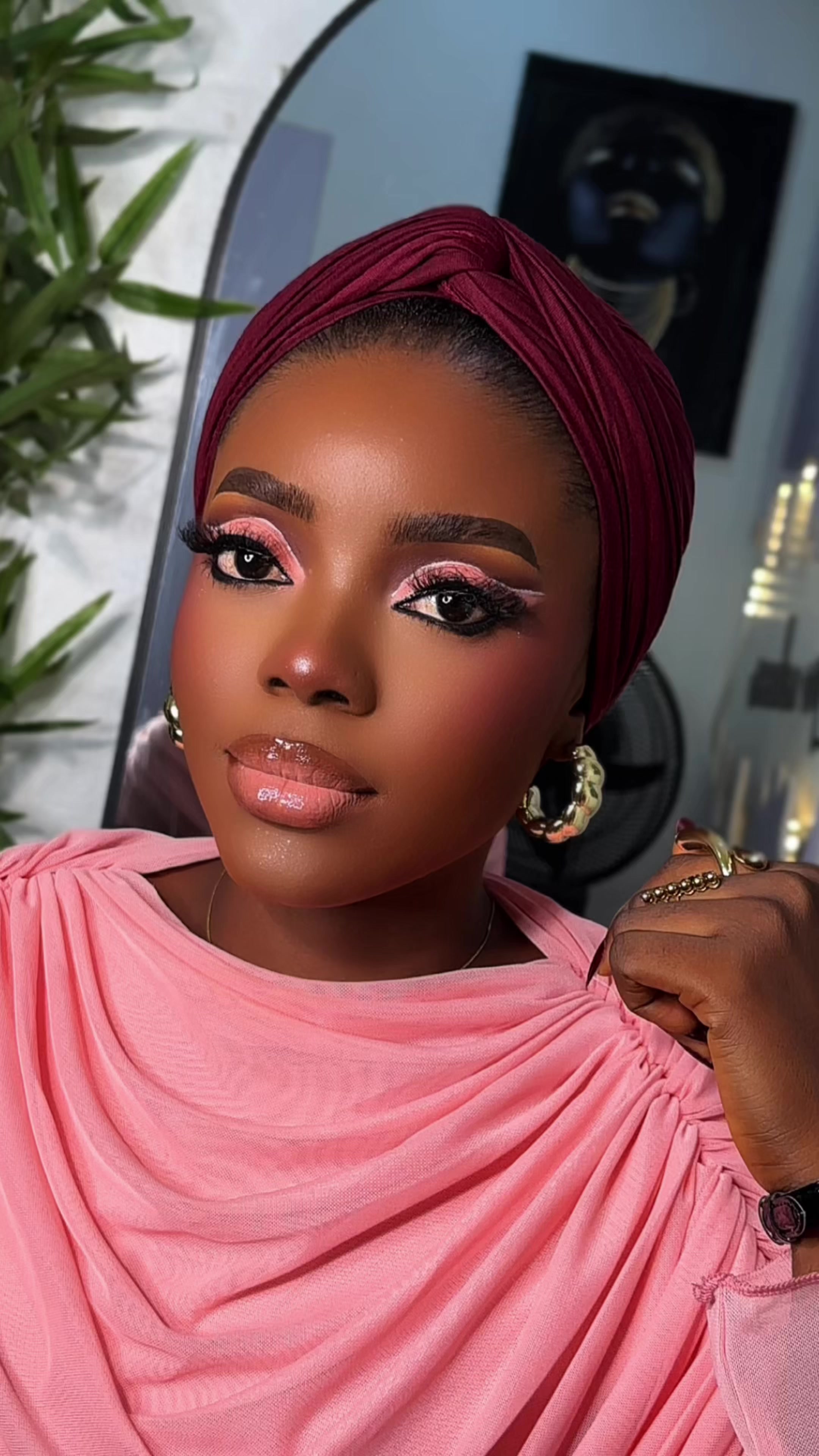 @Ibadan makeup artist