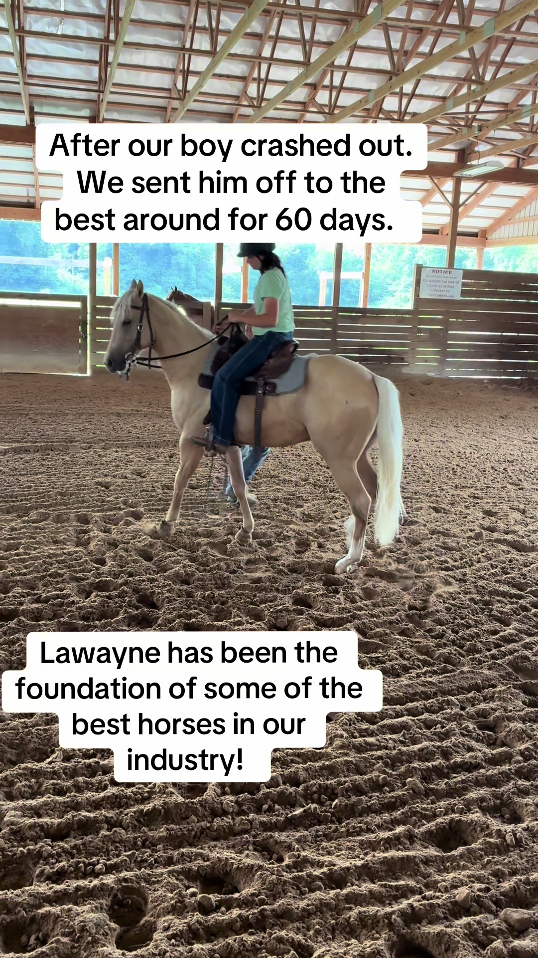 @Barrel racing dad
