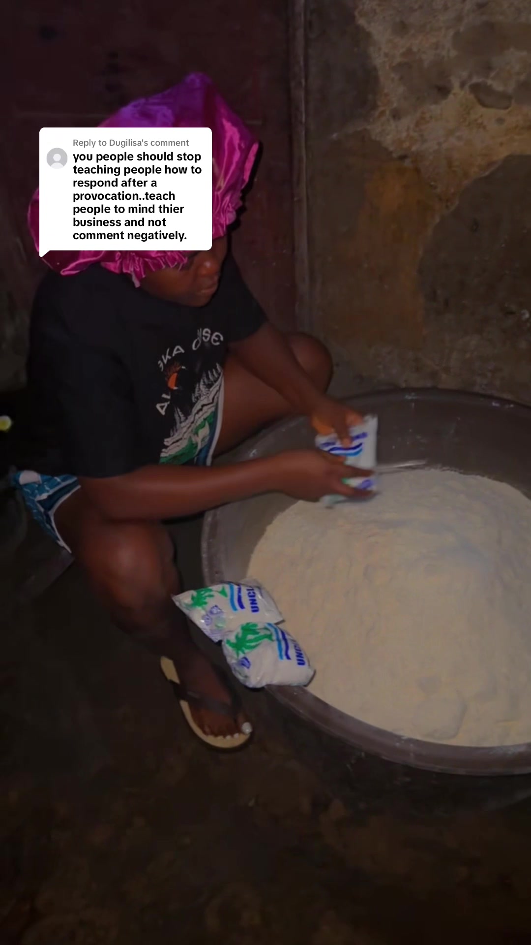 @Graduated Okpa seller
