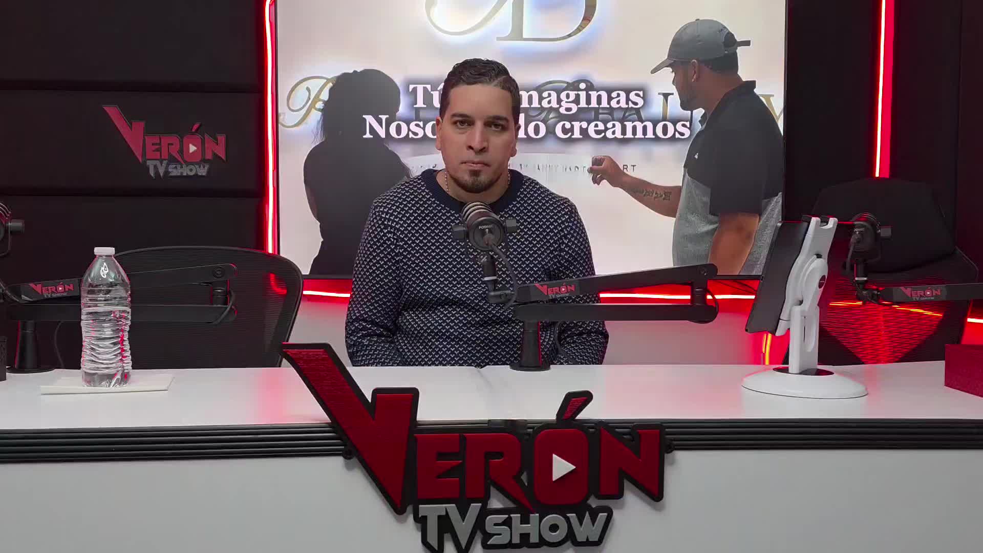 @Verón tv show