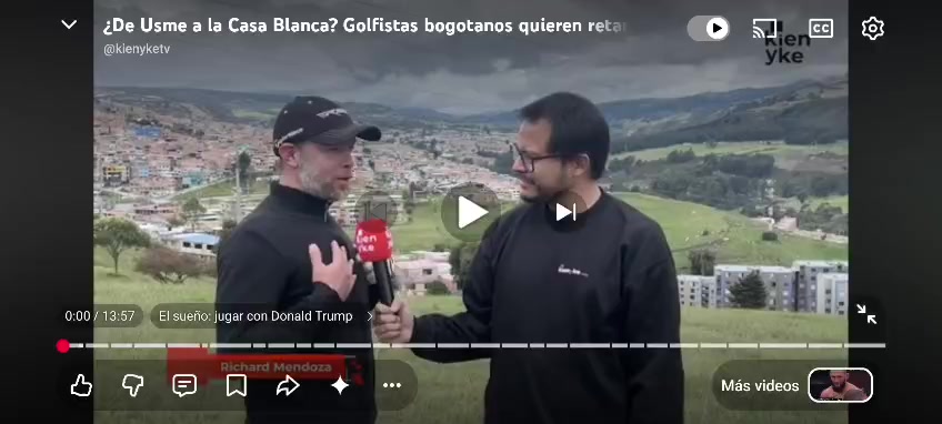 @golfistas del sur de Bogotá