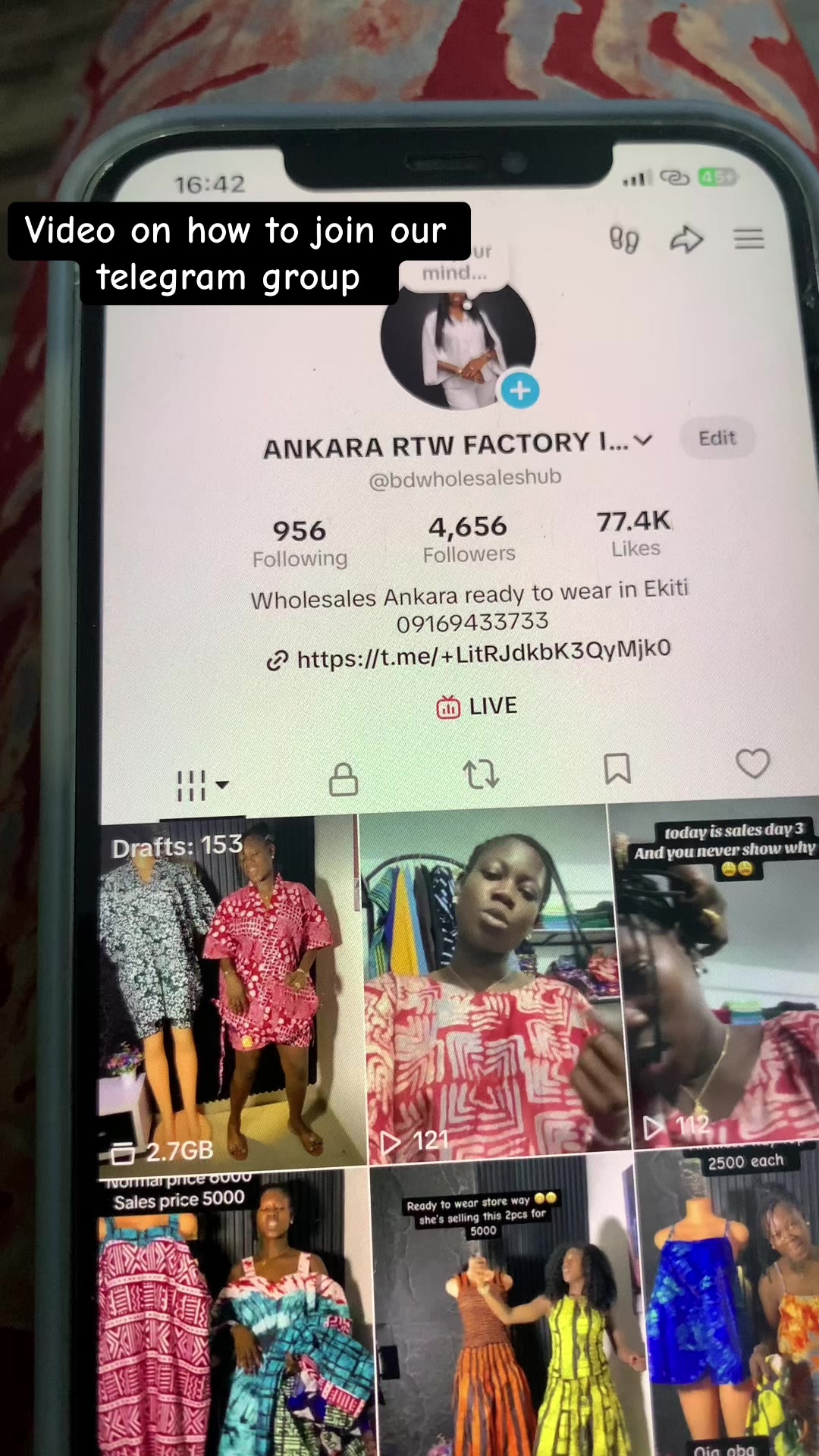@ANKARA RTW FACTORY IN EKITI