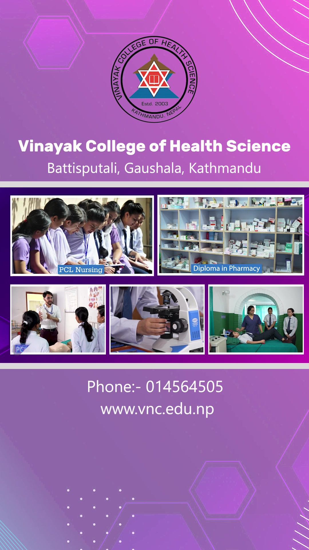 @Vinayak College of H.S