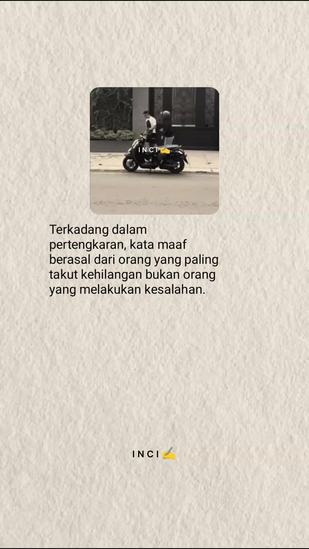 @I N C I ✍️