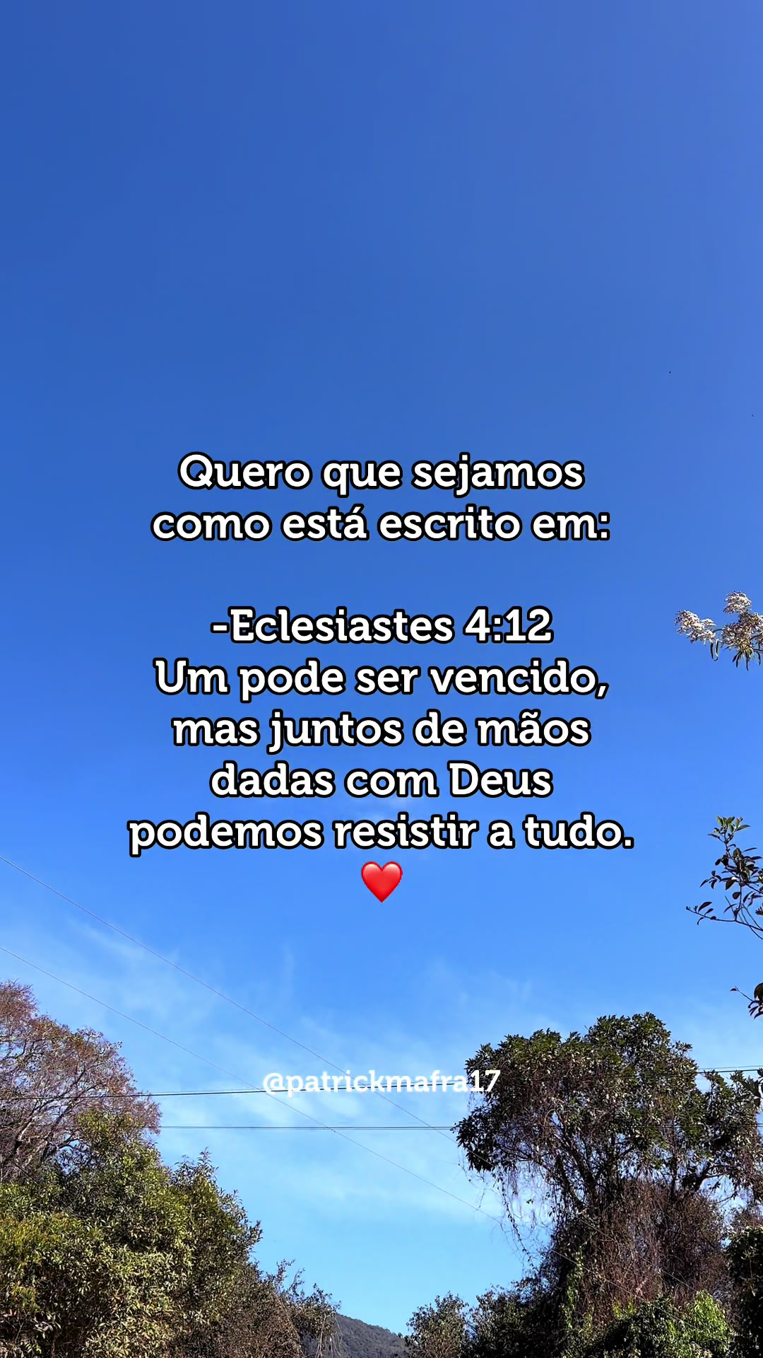 @Patrick mafra