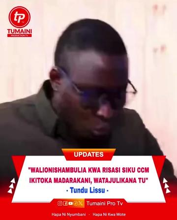 @Tumaini pr Tv