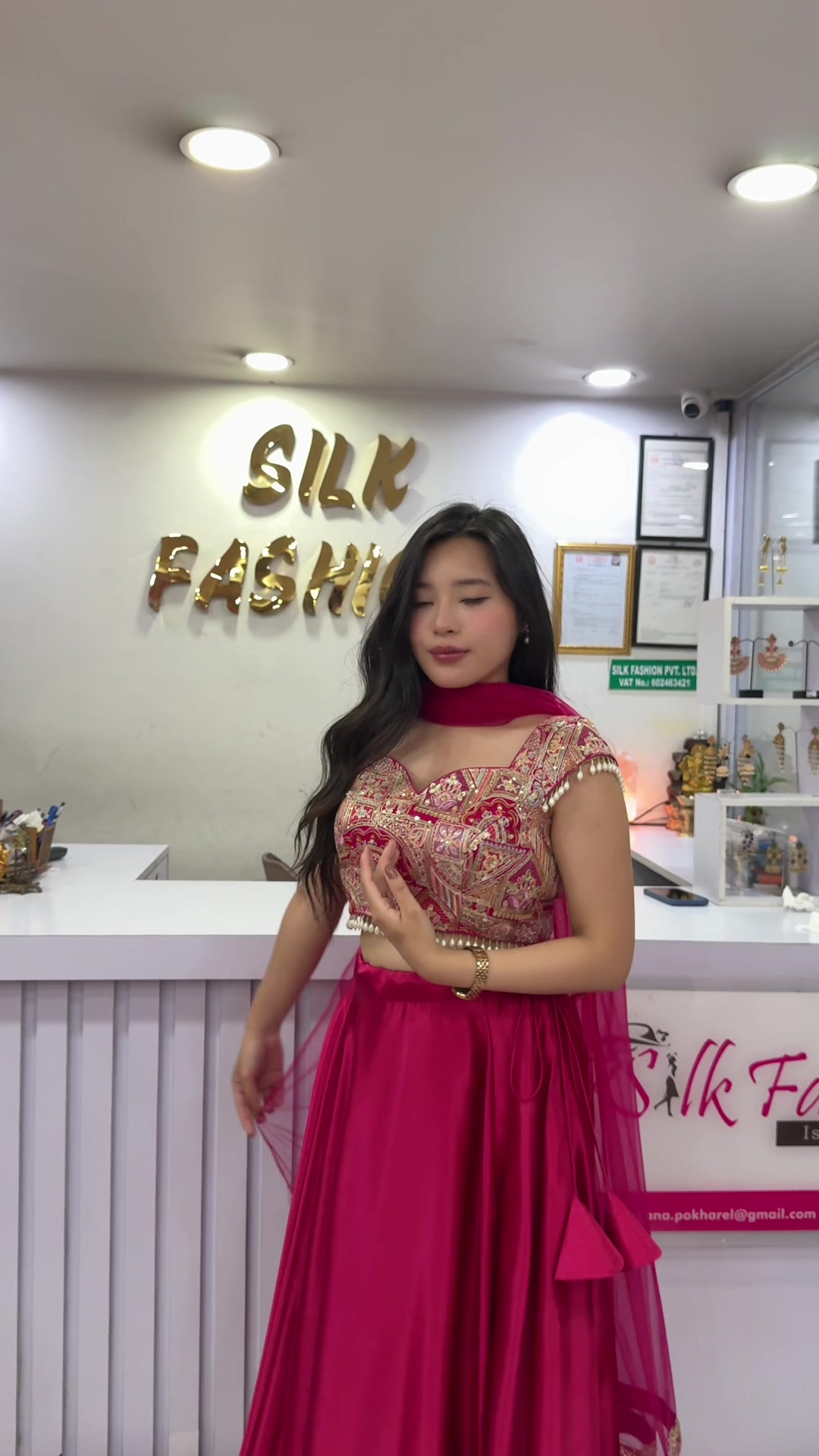 @Silk fashion