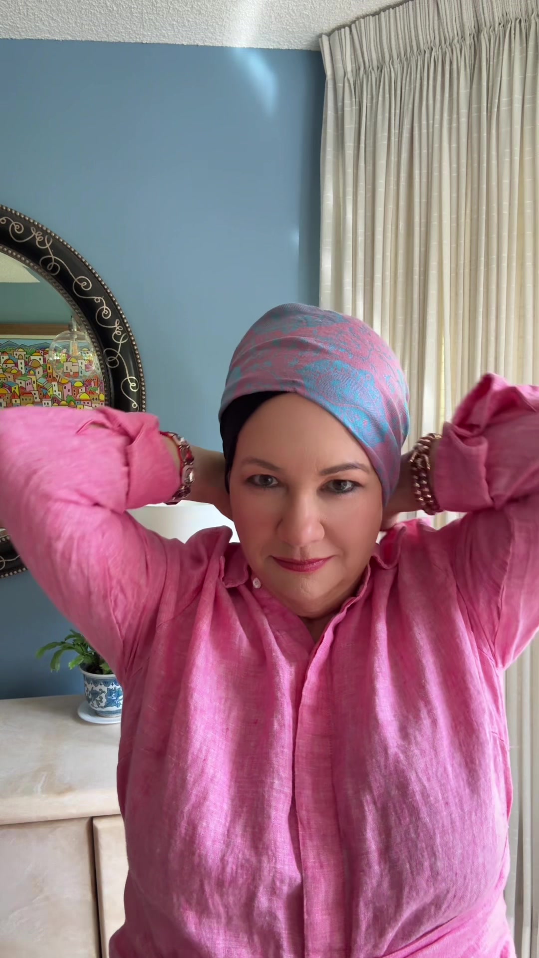 @Mama Bear Covers Her Hair