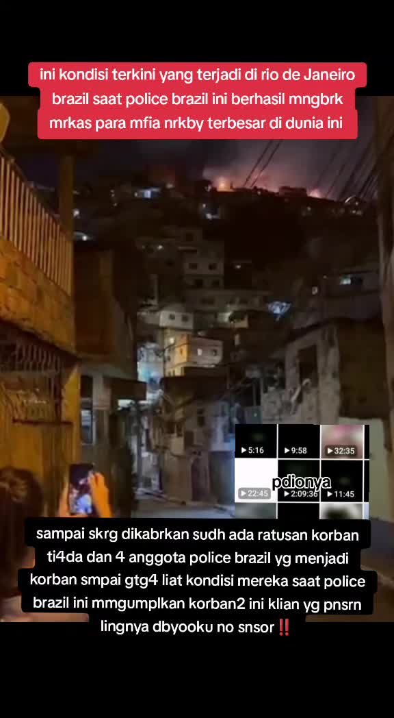 @rio de janeiro brasil incident
