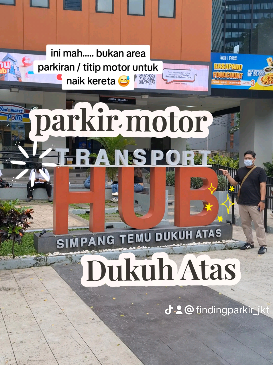 @Explore Parkir Motor Jakarta