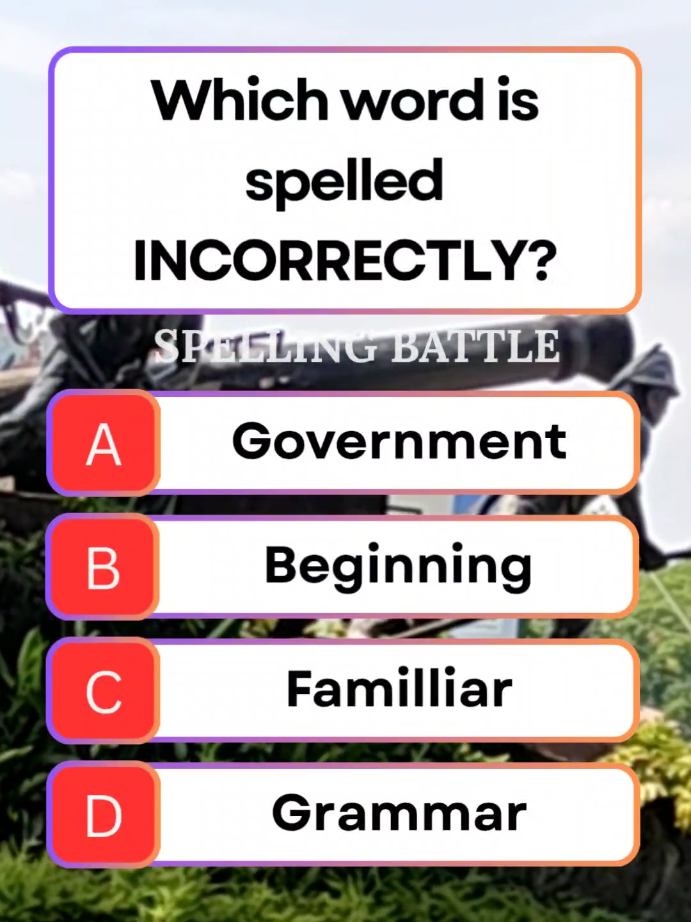 @Spelling Battle