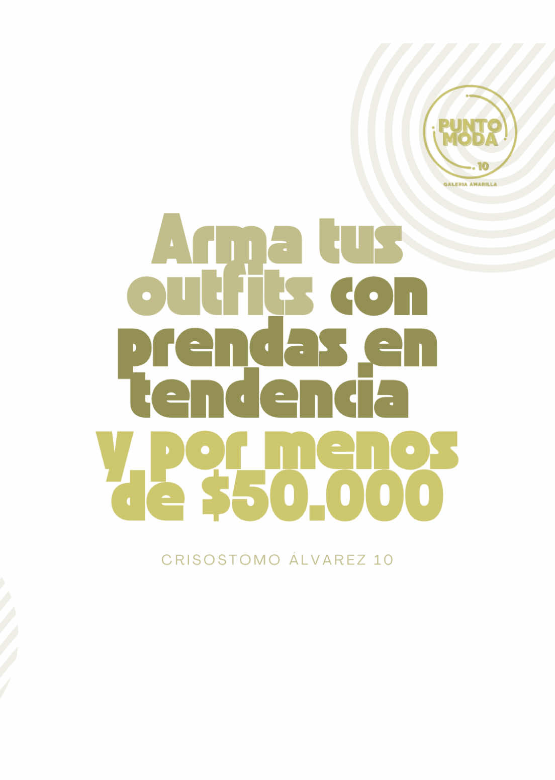 @Galeria Punto Moda Amarilla
