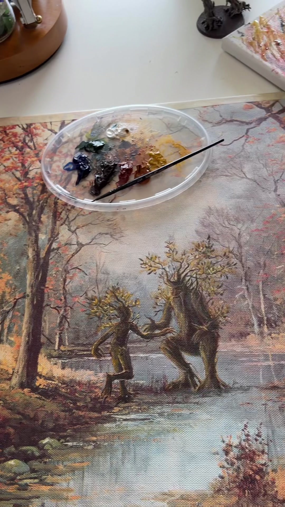 @Upcycled Vintage Art