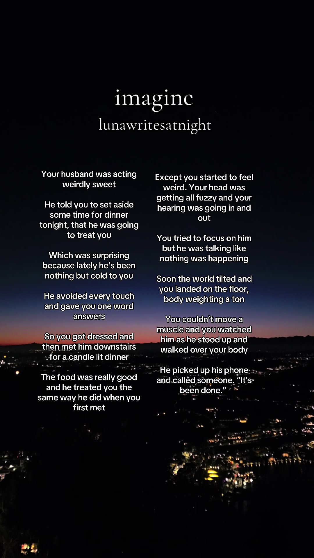 @scenariosyouimagineatnight🌙