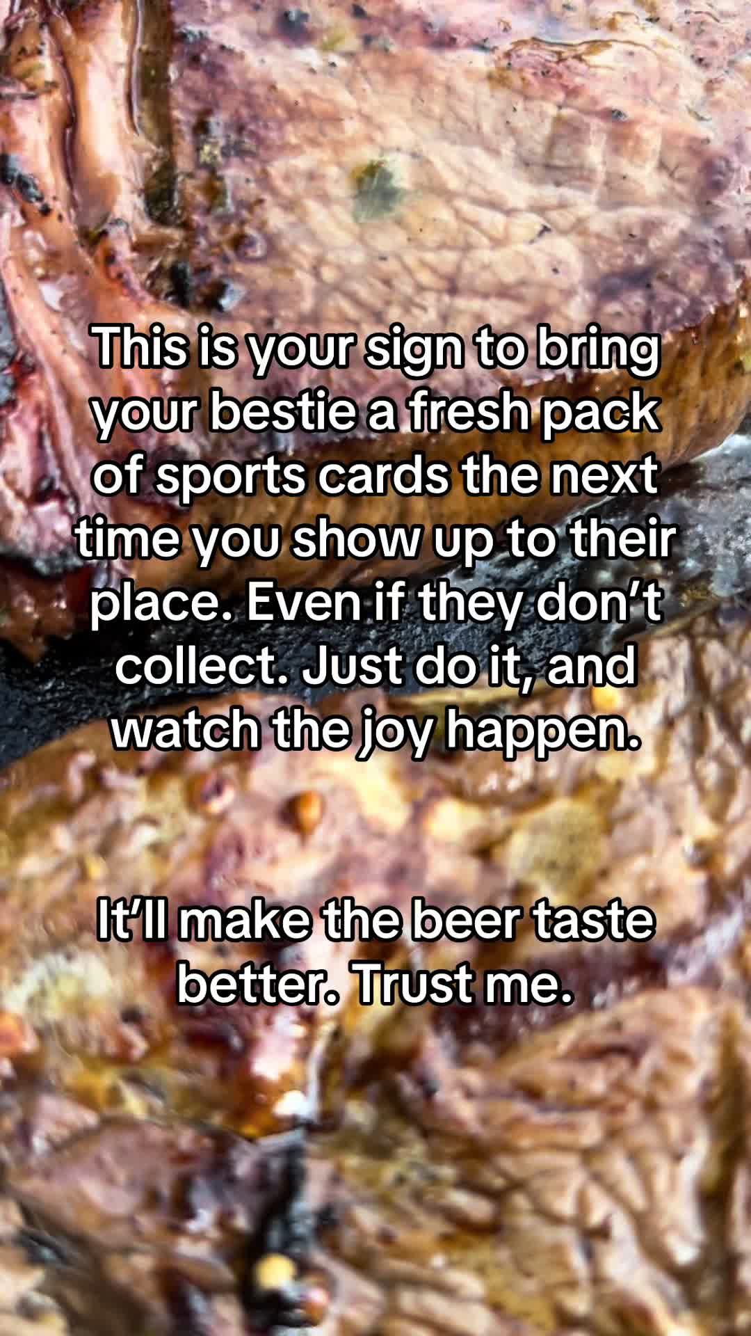 @Sports Cards, Beer, and Pizza