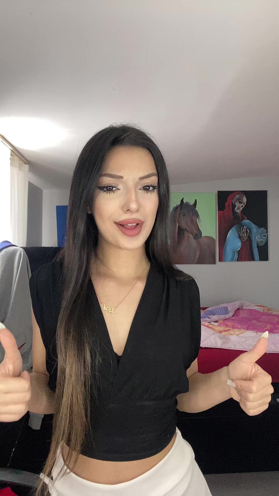 @:)