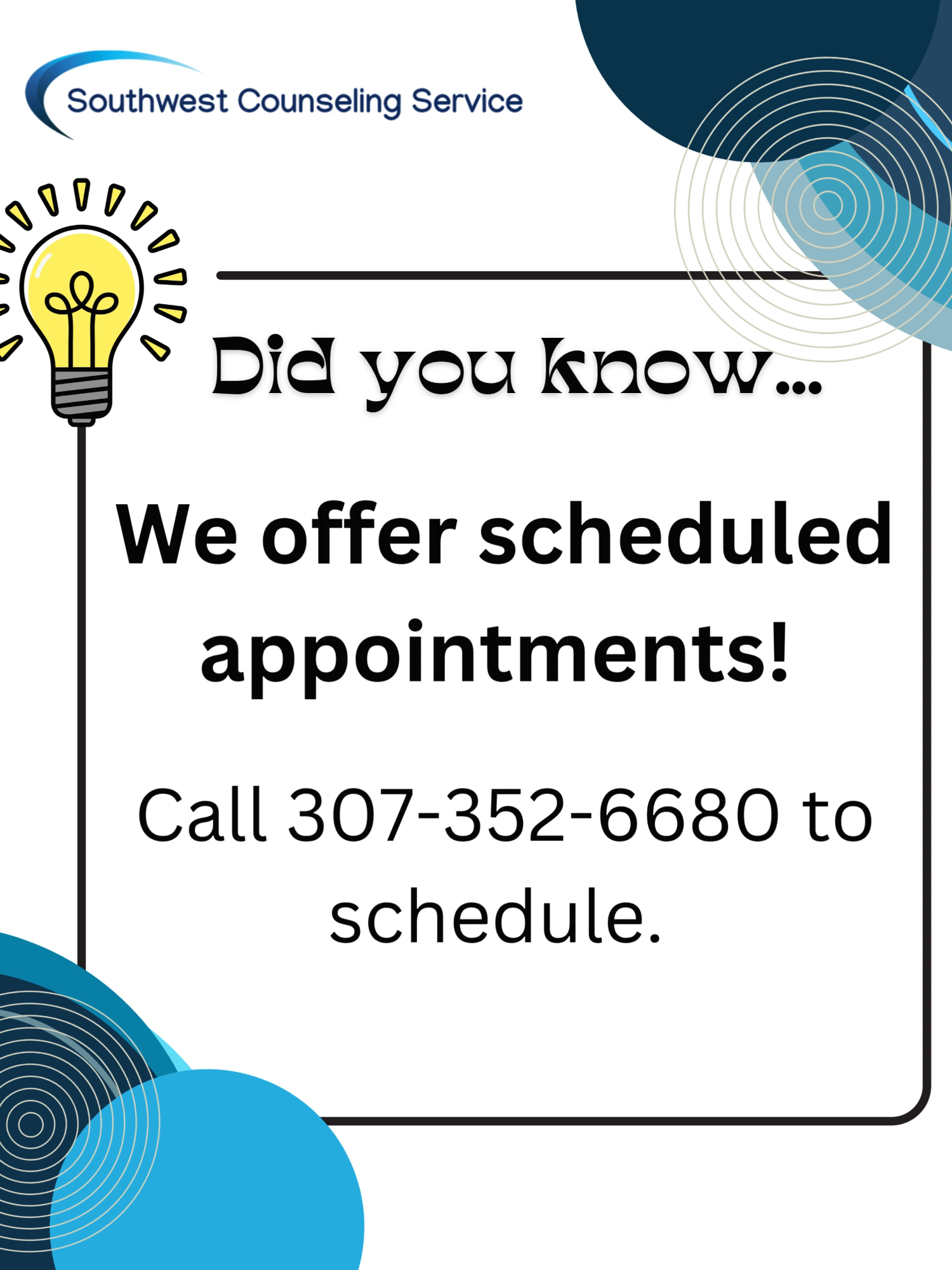 @Southwest Counseling Service