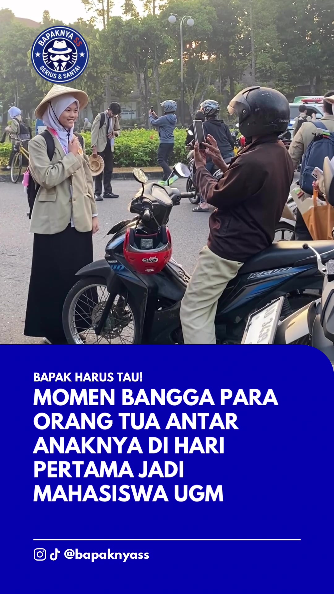 @Bapaknya Serius dan seru