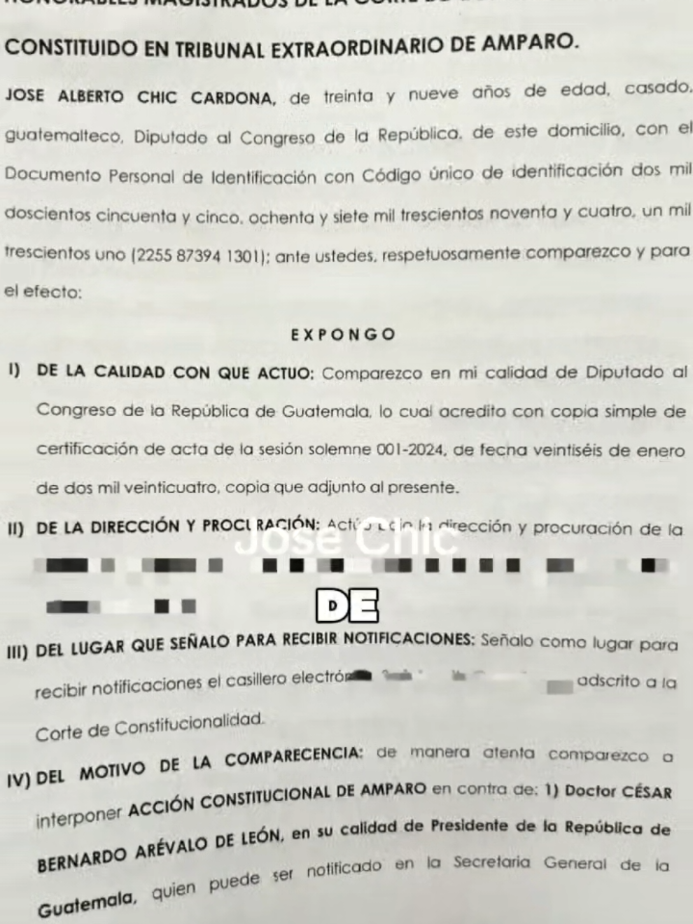 @José Chic