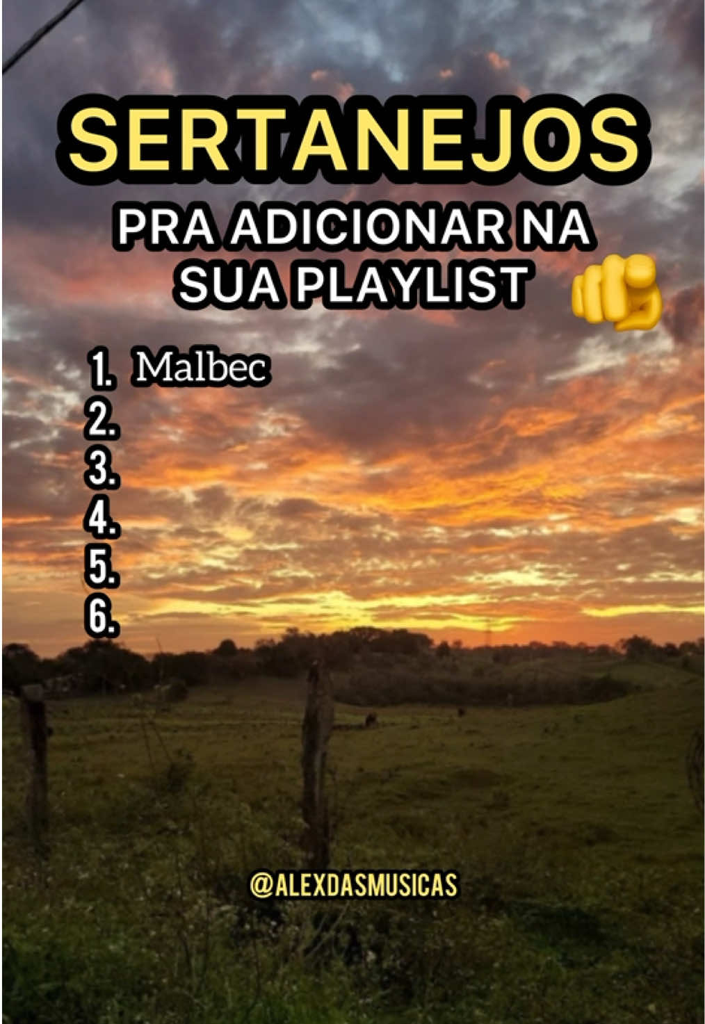 @Alex das M&uacute;sicas