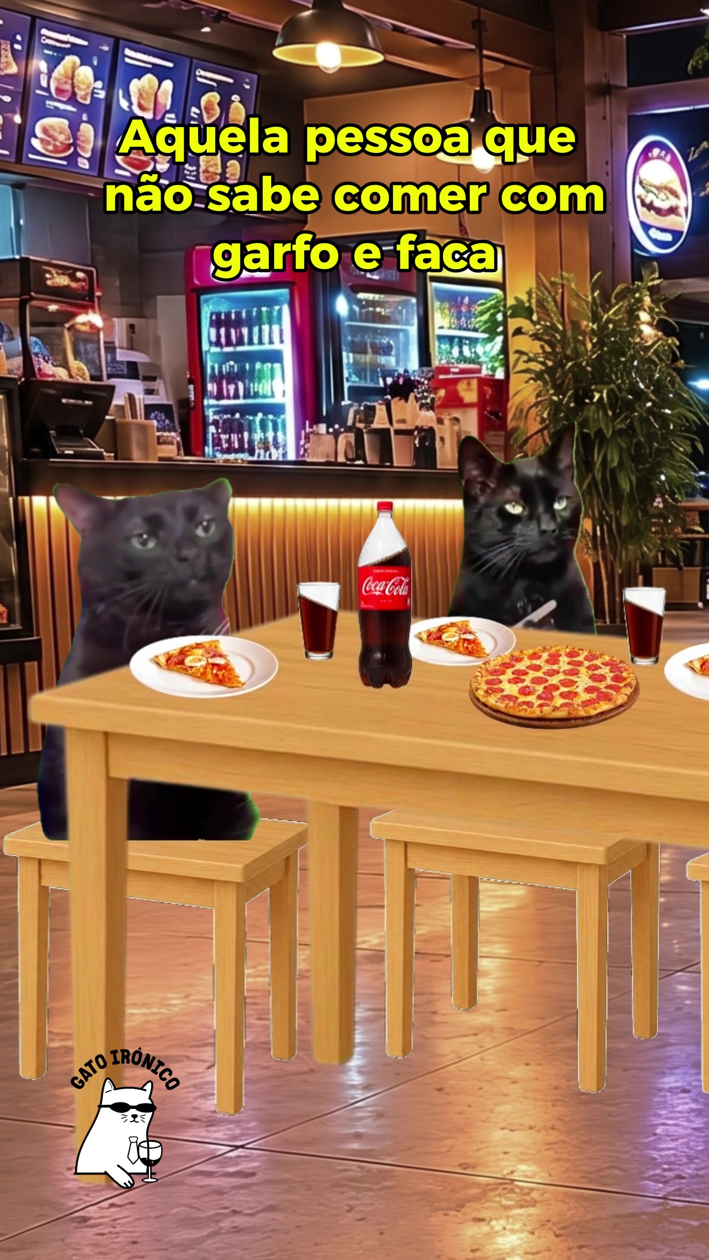 @gato ironico