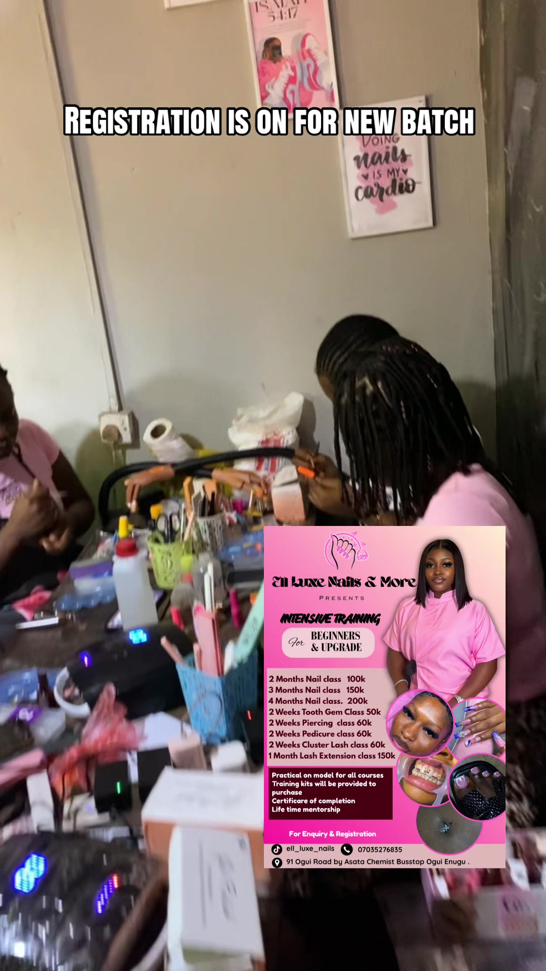@NAILS /LASH TECH IN ENUGU