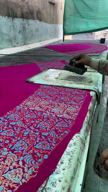 @Wooden Stamp Printing