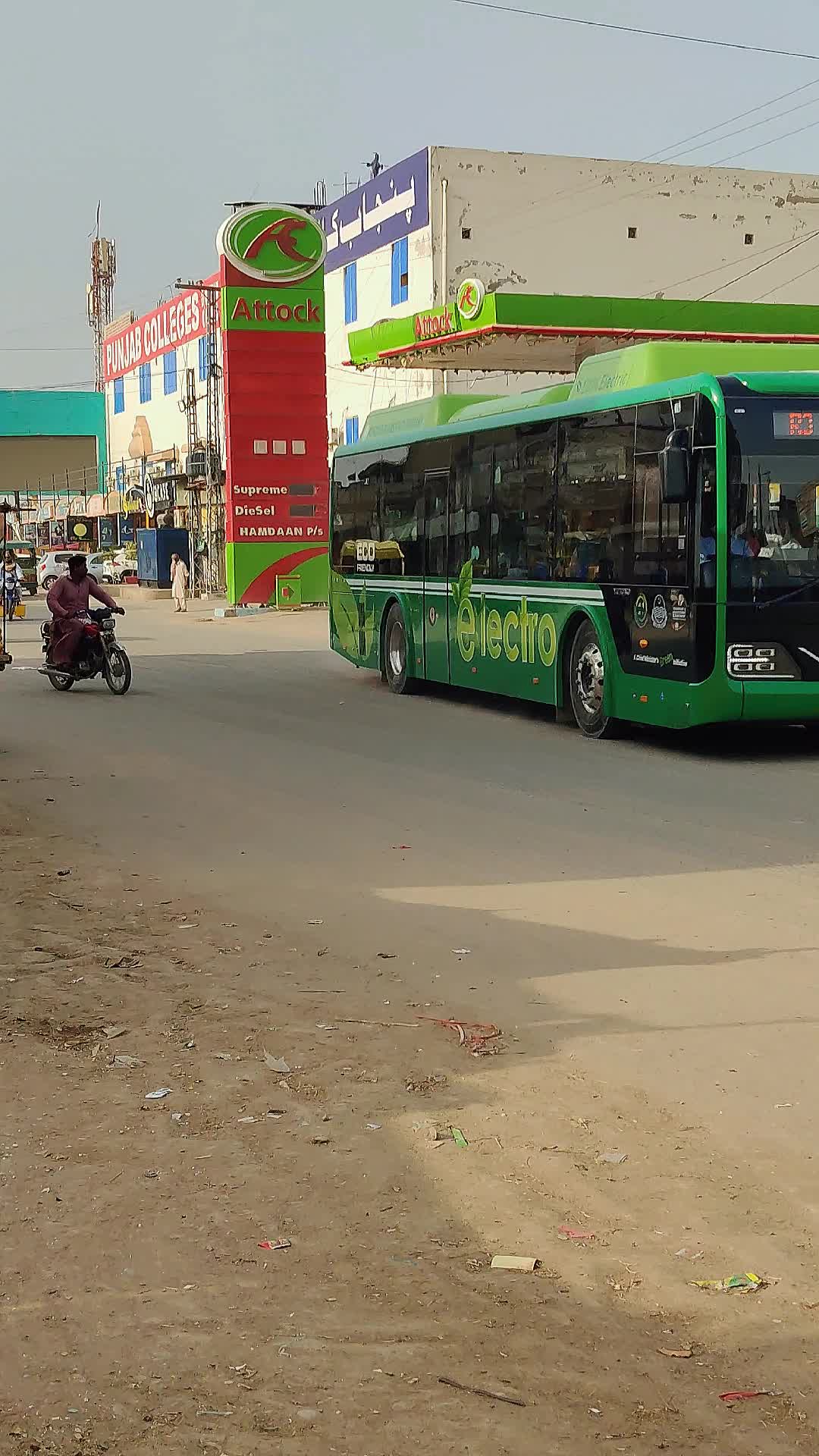 @Punjab Green Bus