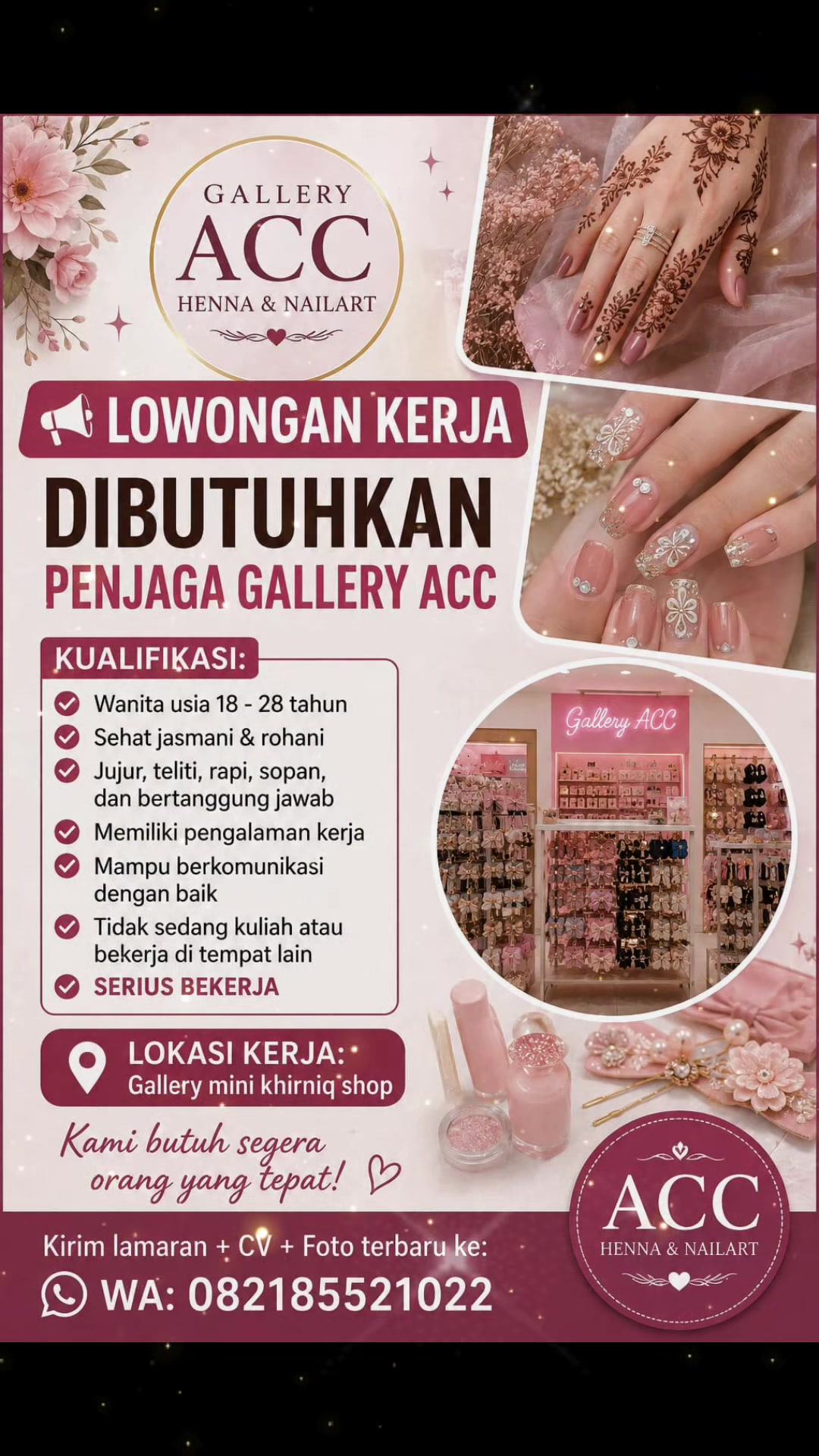 @GALERY MINI KHIRNIQ SHOP