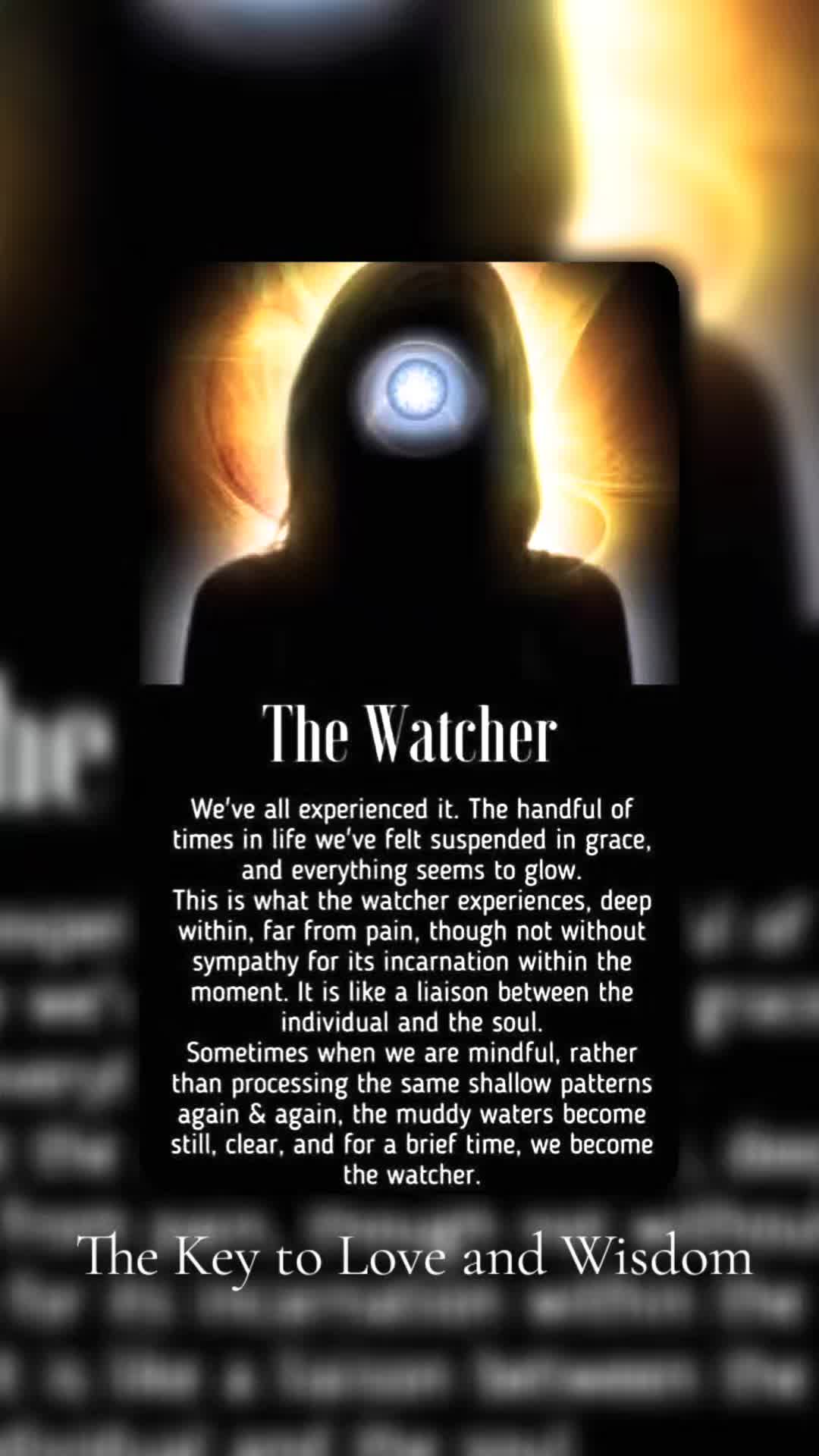 @The Key to Love and Wisdom777