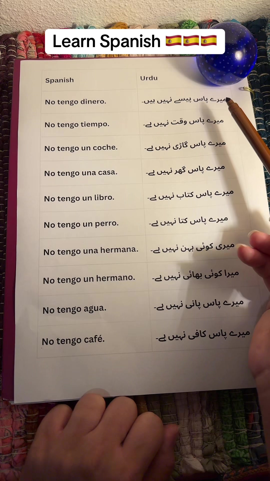 @learnspanishwithTehreem
