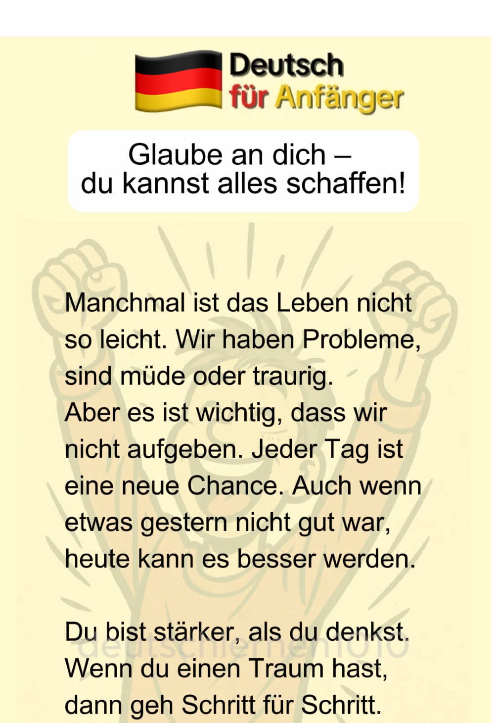 @DeutschFürAnfänger