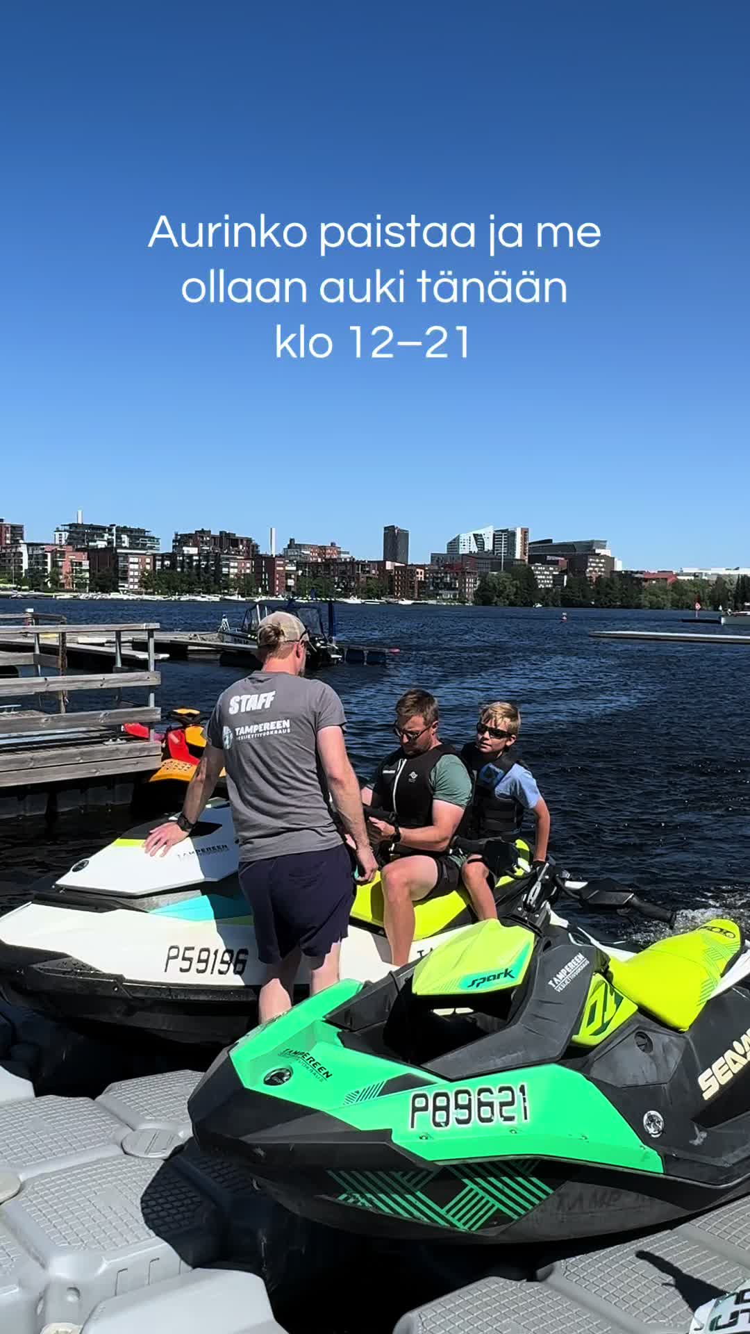 @Tampereen Vesijettivuokraus