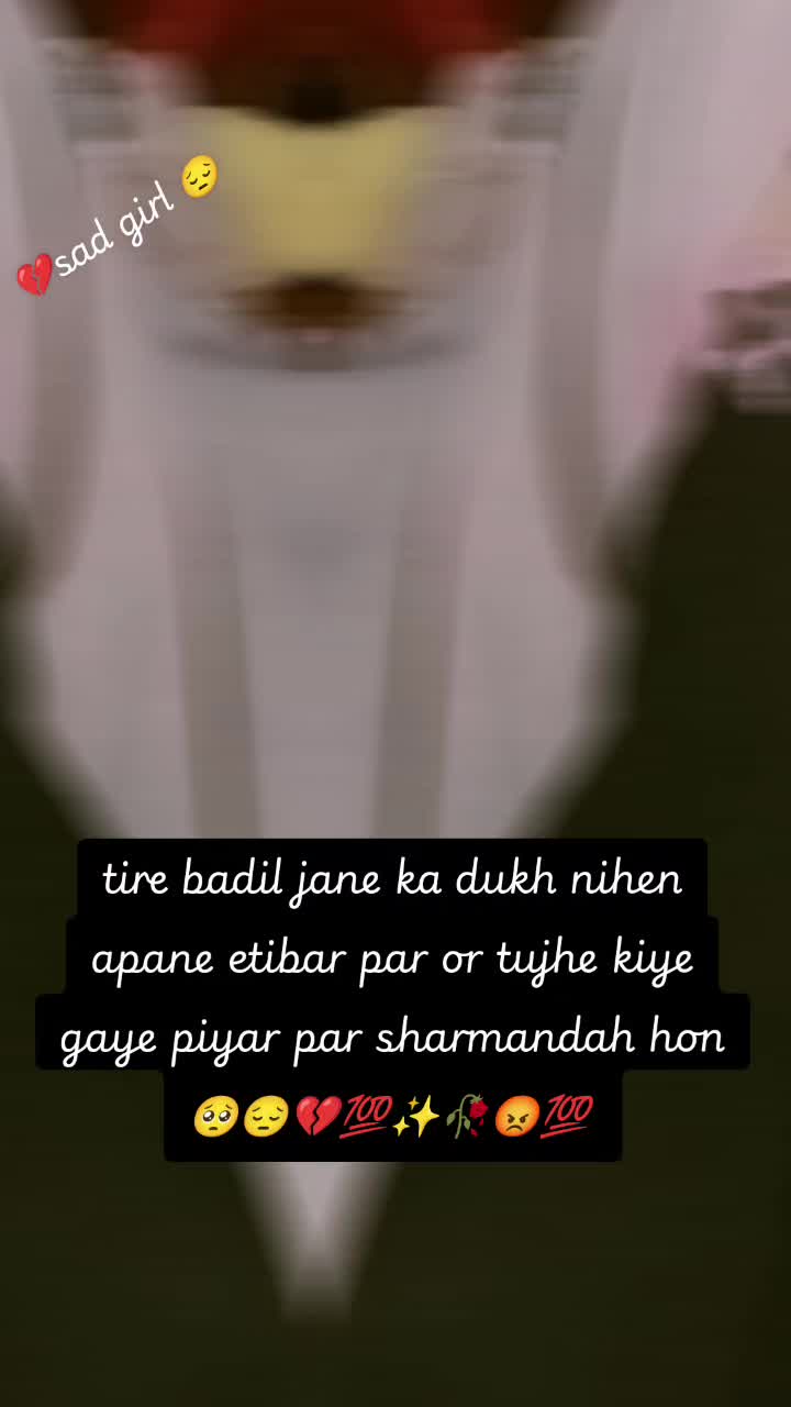@Sad girl 😔