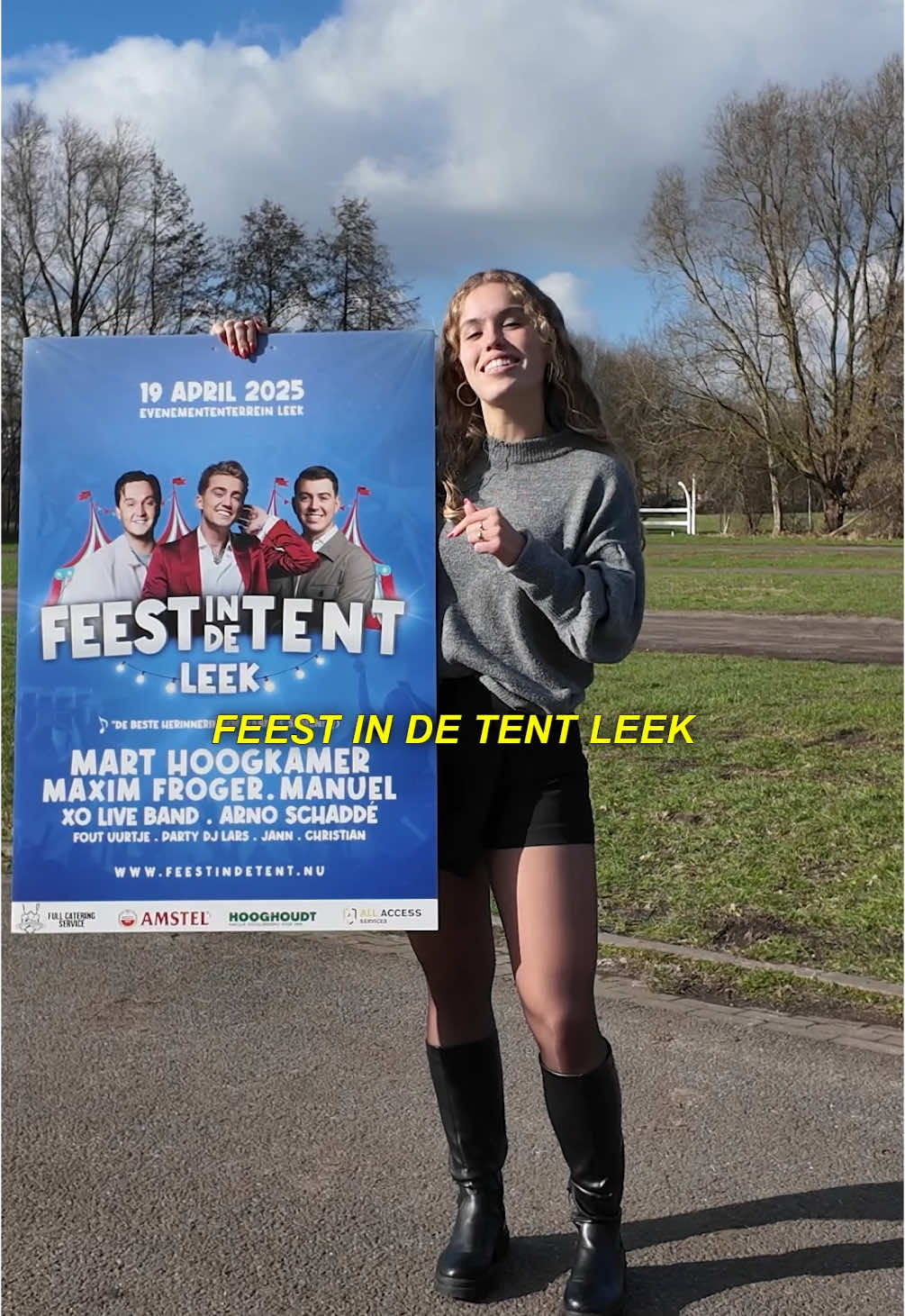 @Feest in de tent