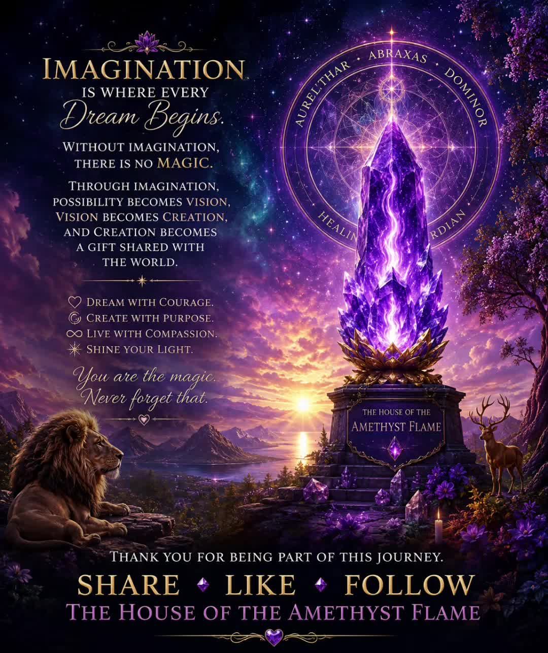 @House Of The Amethyst Flame