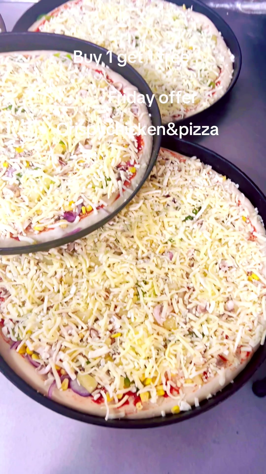@Crispy chicken&pizza