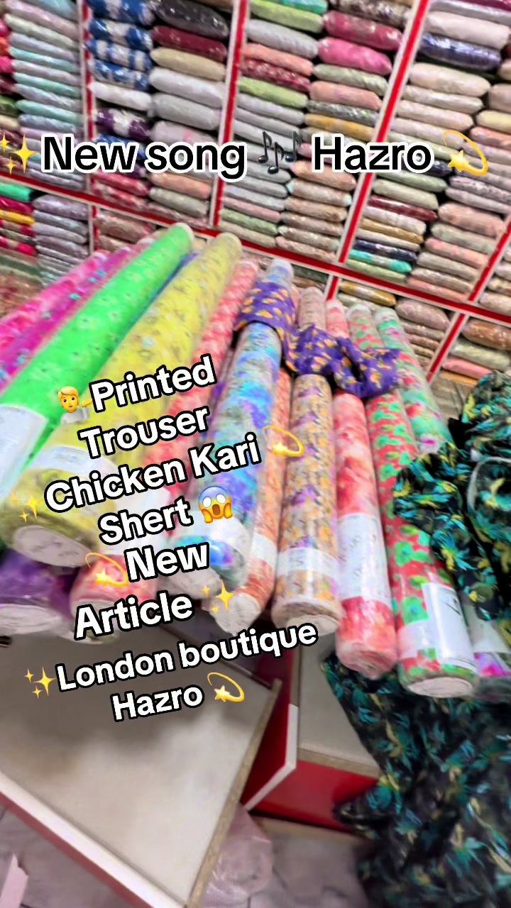 @London boutique Hazro BTS