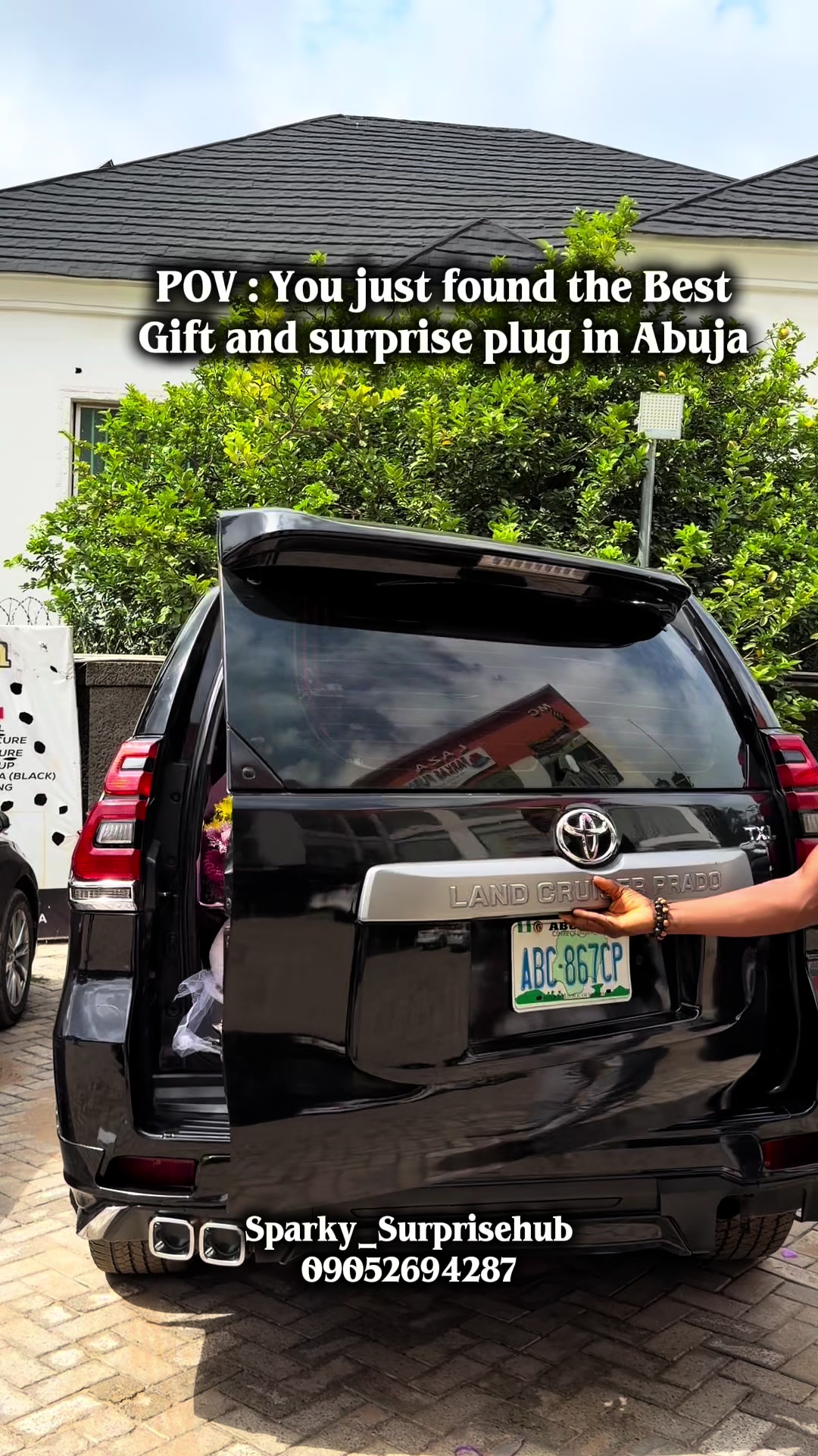 @Sparky Abuja Surprise planner