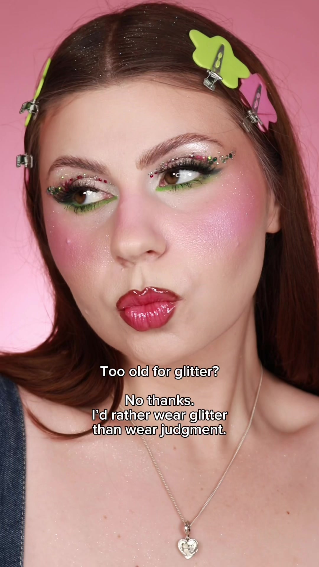 @Liana Tries Makeup