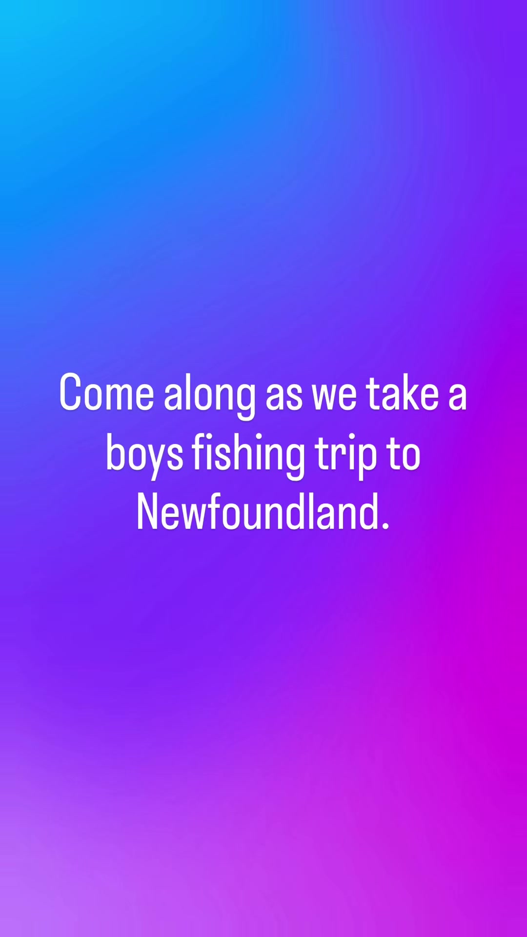 @Newfie on the Prairies
