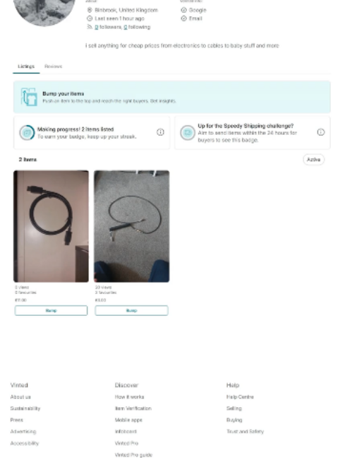 @vinted seller67