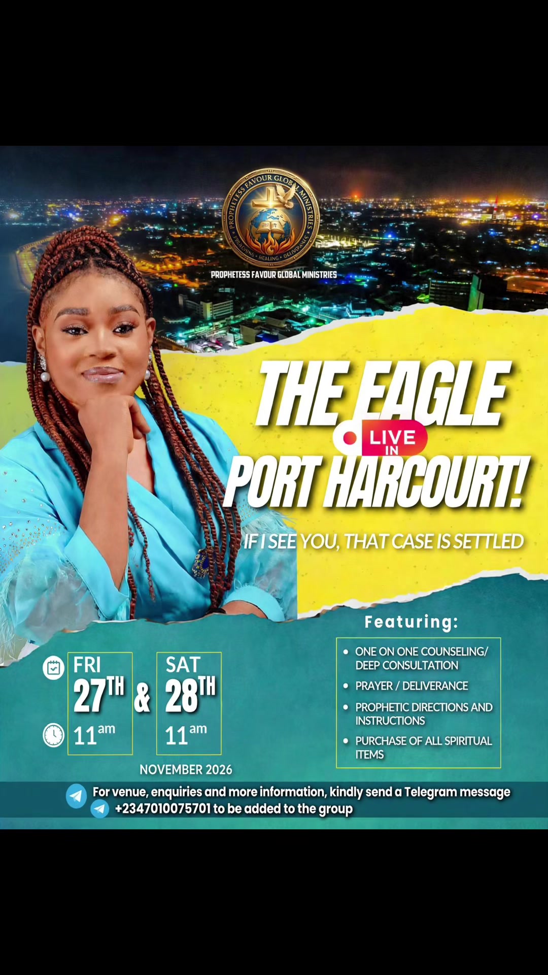 @Prophetess Favour Official 🦅