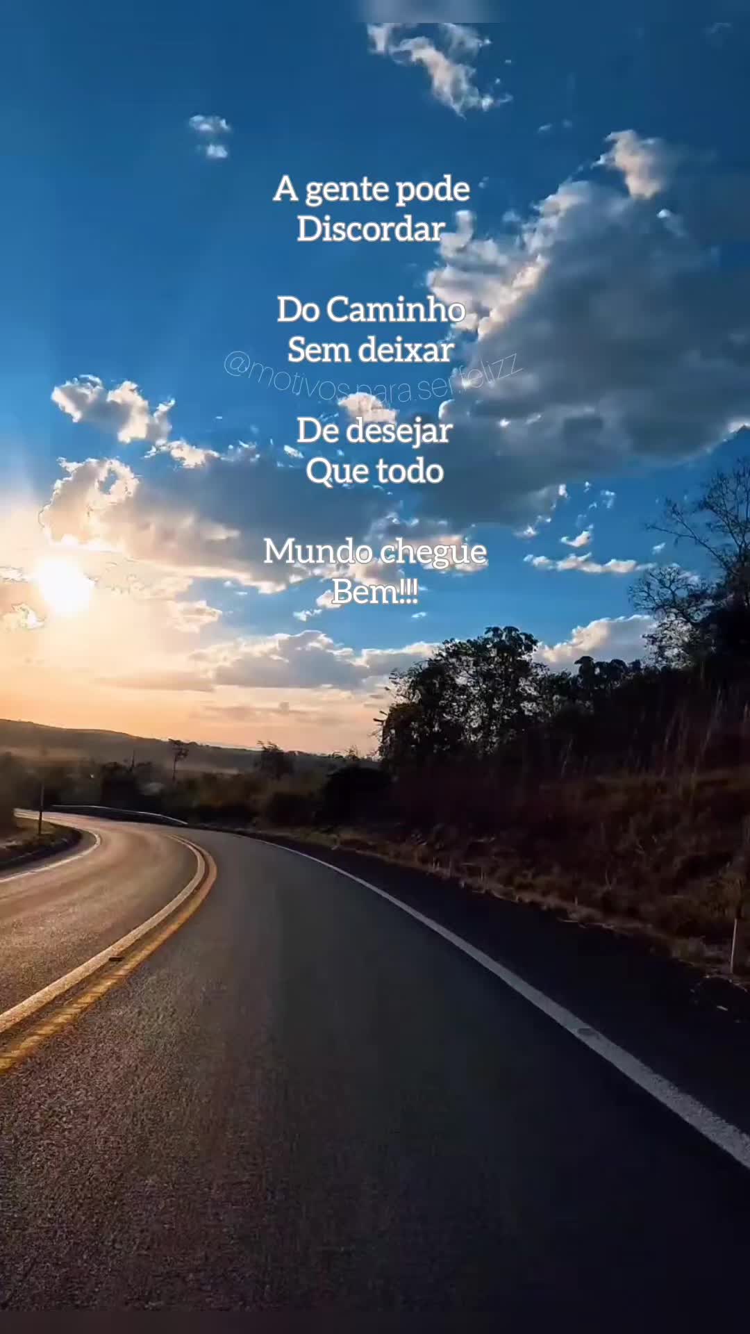 @Motivos para ser feliz