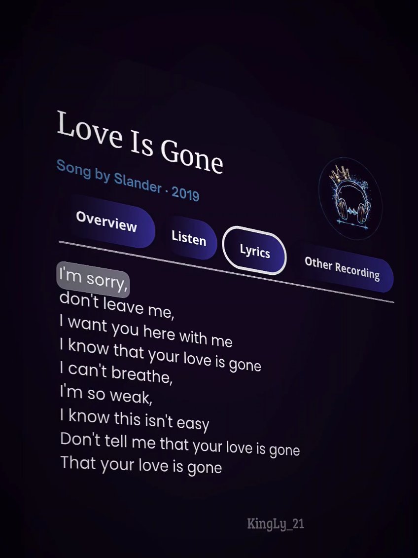 @King Lyrics21
