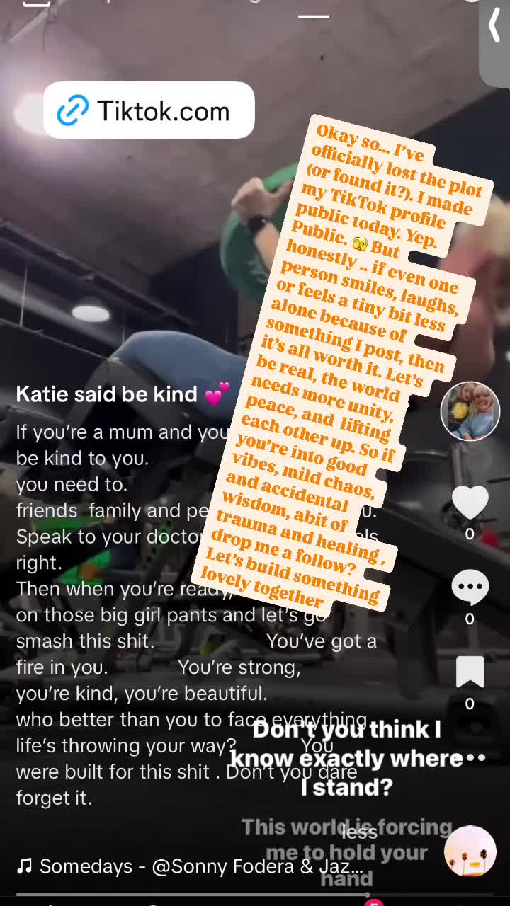 @Katie said be kind 💕