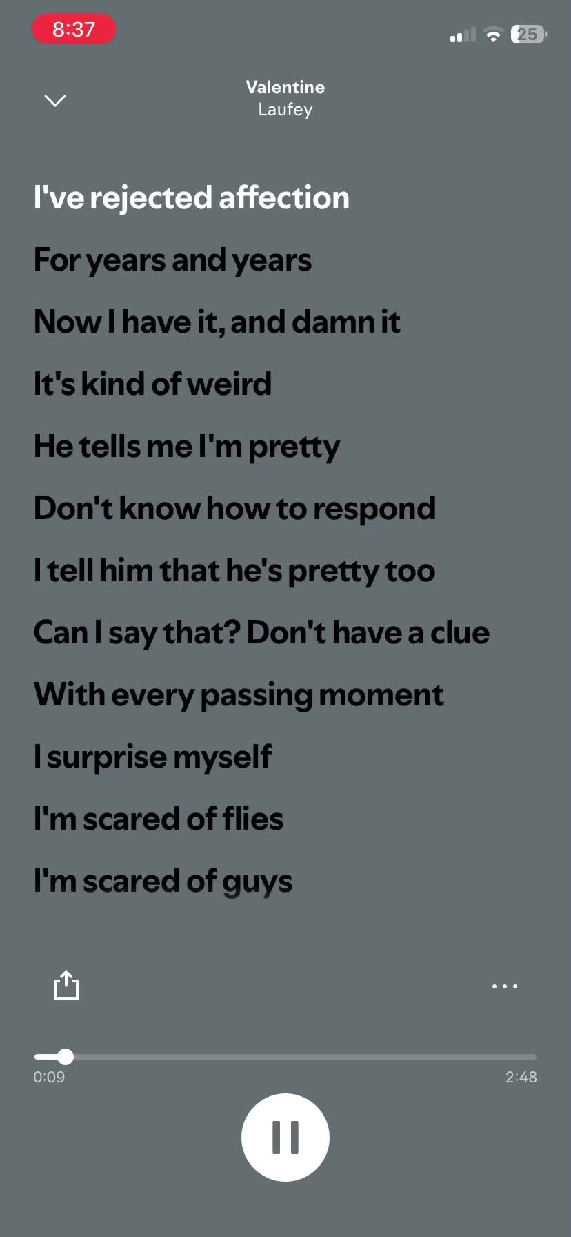 @Song of the dayyyy