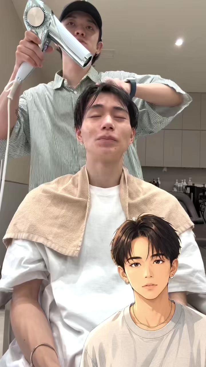 @新宿メンズ美容師近江 翔一郎
