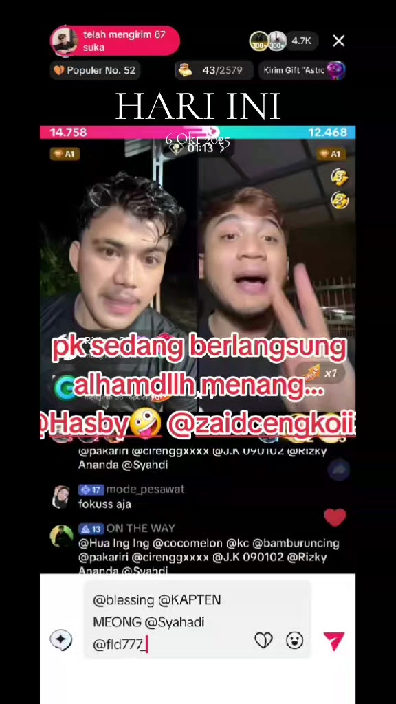 @tim recod hasbi