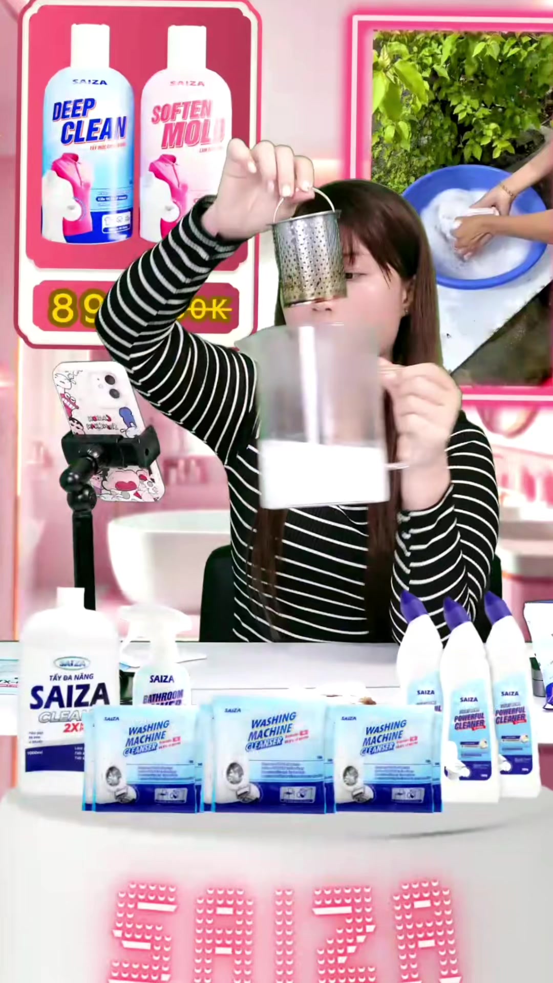 @Tẩy lồng m&aacute;y giặt